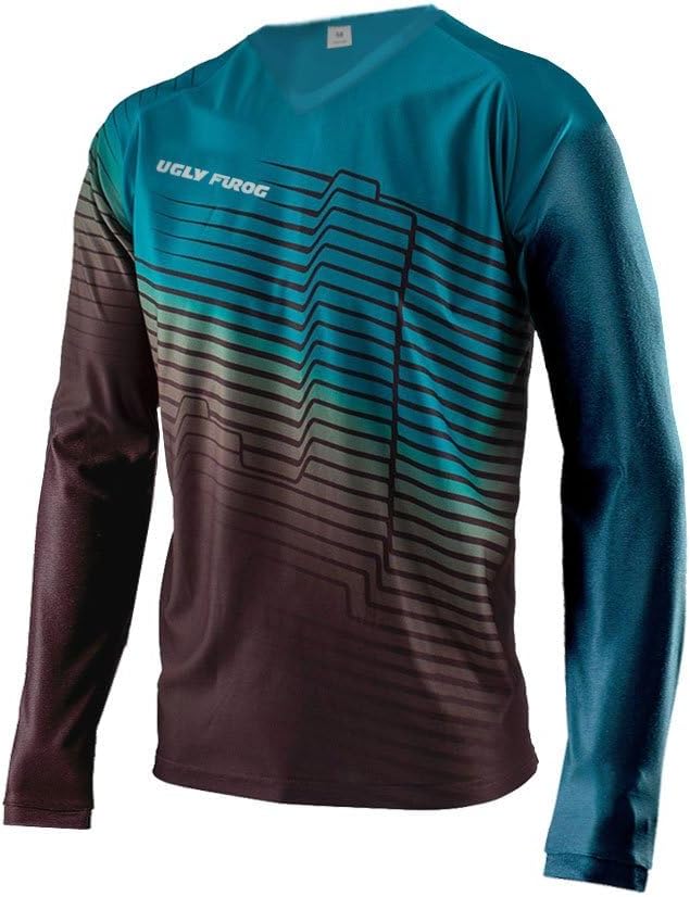 UGLY FROG Bike Wear Long Sleeve Men's Classic Fashion Cycling Downhill Jersey Sportswear Clothing