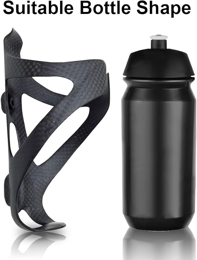 RXL SL Bike Carbon Water Bottle Cage Ultralight Full Bike Water Botttle Holder for Bicycle Water Bottle Holder Bike Bottle cage for Road Bike 3K Matte Carbon Bottle cage for Road Bike