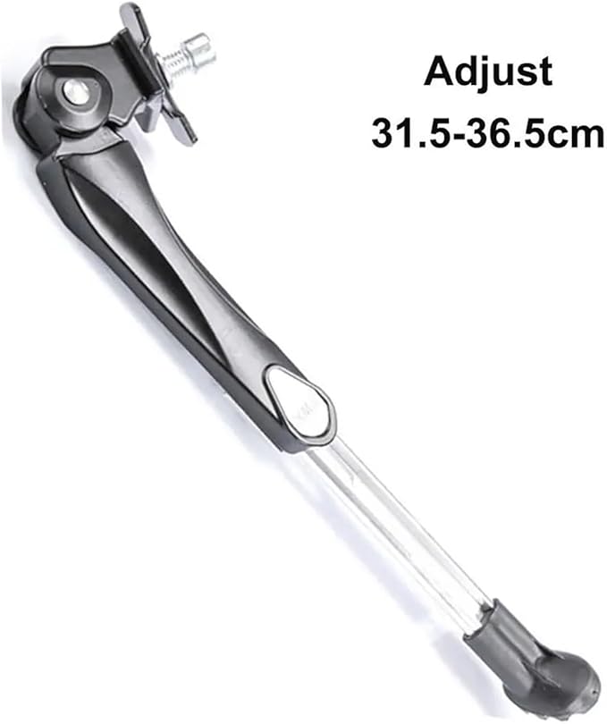 Bicycle Kickstand Foot Adjustable Bicycle Kickstand Aluminum Alloy Bicycle Parts Foot Rest Non-Slip Bike Side Support Bike Kick Stand(Middle Branch B)
