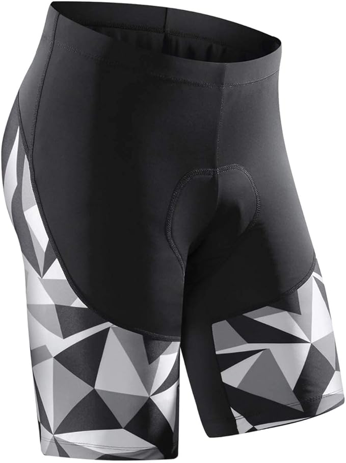 Santic Men's Cycling Shorts Padded Bicycle Riding Pants Bike Biking Clothes Cycle Wear Tights