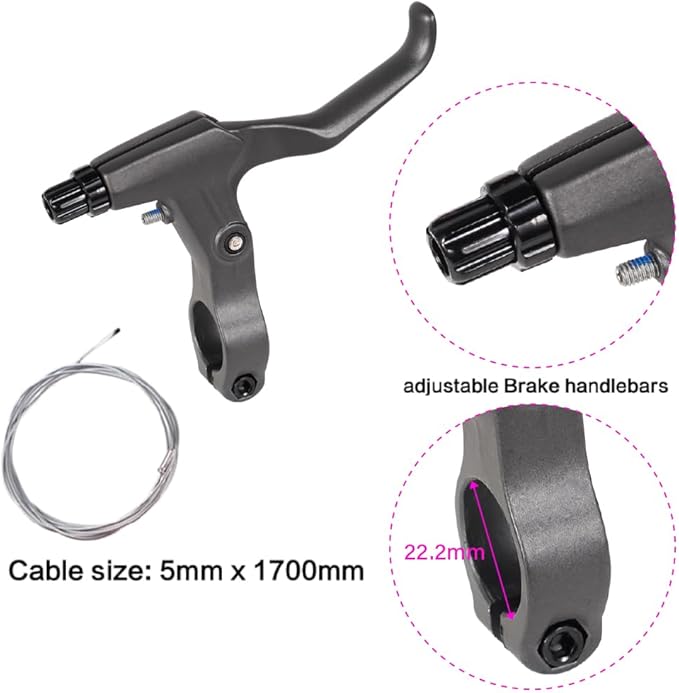 CNC Mountain Bike V Brake Set, Bicycle V Brake for Front/Rear,Linear Pull Bike Rim Brakes for MTB BMX Road Bike Cantilever Brakes.
