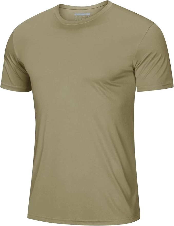 MAGCOMSEN Men's Short Sleeve UPF 50+ T-Shirt Quick Dry Workout Athletic Running Swim Tops Tee Rash Guard Performance Shirts