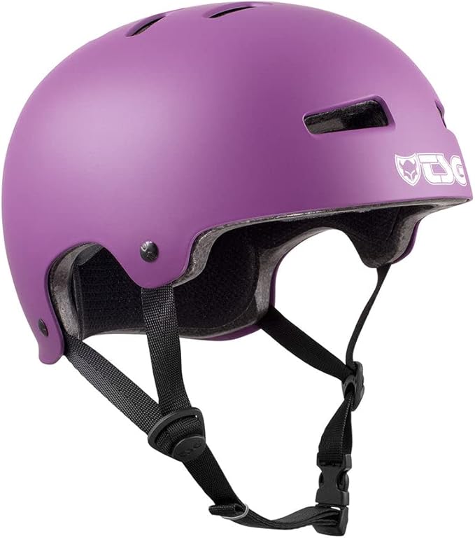 TSG Evolution Bike & Skate Helmet | for Cycling, BMX, Skateboarding, Rollerblading, Roller Derby, E-Boarding, E-Skating, Longboarding | Triple Certified, Swiss Design