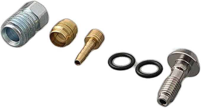 200Cm Hydraulic Disc Brake Hose Kit, Bicycle Brake Line System Fit For Banjo Fitting Replacement Set For Mountain Bike MTB Trail, Pressed Olive Connector