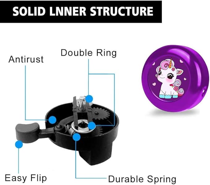 KANGHAR Bike Bell Cute for Kids Girls Boys…