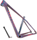 Carbon Fiber Bike Frame 27.5er 29er Hardtail Mountain Bike Frame 15''/17''/19'' 12x142mm Thru Axle Disc Brake Frame XC Internal Routing(27.5 * 15'')