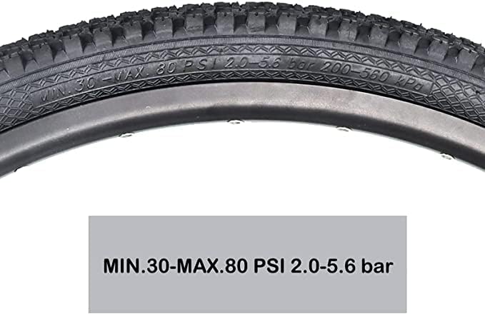 MOHEGIA Mountain Bike Tires - 20/24/26/27.5 Inch Folding MTB Bicycle Tires Replacement,Steel Bead All-Terrain and High-Performance Durable for Off-Road,Street & Trail Adventures