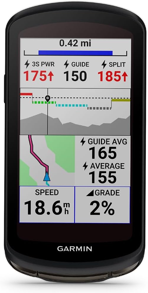 Garmin Edge 1040 Solar GPS Cycling Bike Computer 010-02503-20 Bundle with Deco Essentials Bike Frame Cell Phone Mount and Deco Gear CPS 26 Months Exclusive Protection (BEACH-CPS-261000)