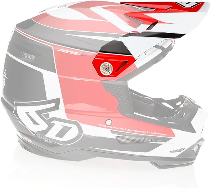 6D Helmets | ATR-2 (2023 - Older) Motorcycle Helmet Replacement Visor | Designed to Easily Replace Original Visor
