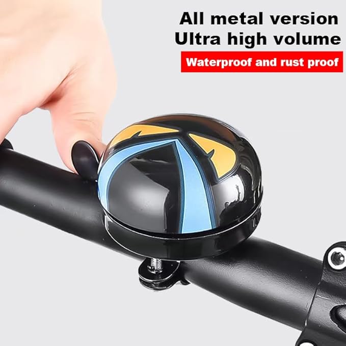 Metal Bicycle Bell Mountain Bike Road Bike Horn Cycling Accessories Handlebar Ring Cartoon Bicycle Bell