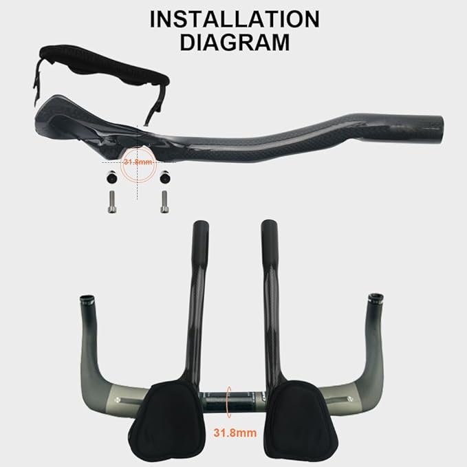 aero bars, RXL SL bicycle handlebar extender bar,aero handlebars for road bike carbon triathlon handlebars carbon tt bars triathlon clip on aero bars road bike