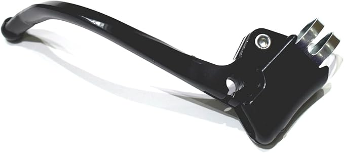 Keenso Brake Lever, Bent Design Handlebar Brake Lever, Metal Alloy Construction, Quick Installation, Retro Style, Fixed Gear Bikes, City Commuters, Mountain Bikes, Folding Bikes