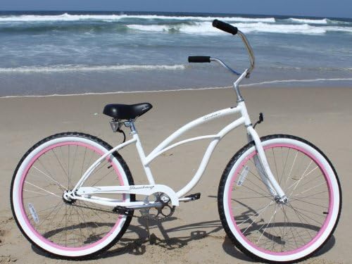 sixthreezero Urban Lady Beach Cruiser Bike, Women's 3 Speed Hybrid Bicycle