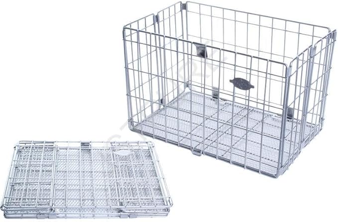 for Rear Folding Bicycle Silver Touring Commute Grocery
