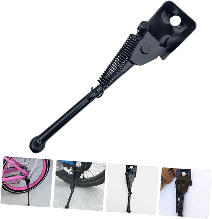 POPETPOP Aluminum Bike Stand for Boys and Girls Mountain Bike Kickstand Adjustable Foot Support Bracket