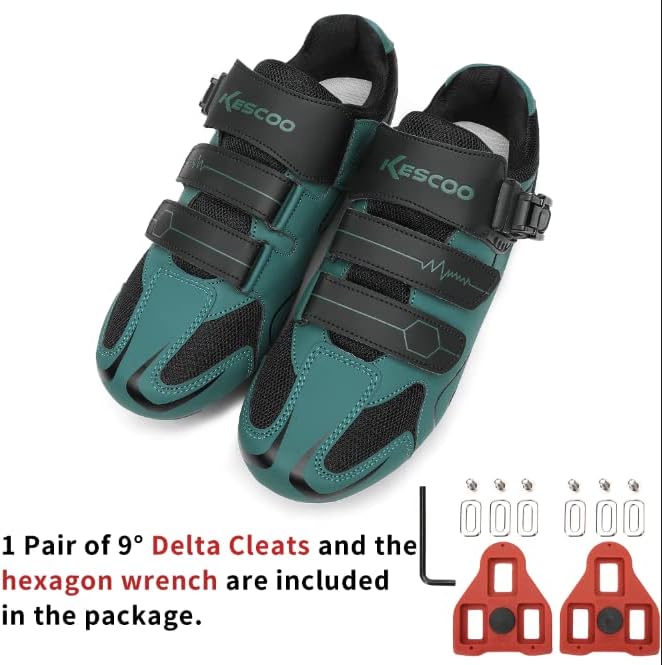 Unisex Cycling Shoes Compatible with pelaton Indoor Road Bike Riding Shoes for Men and Women Delta Cleats Clip Outdoor Pedal