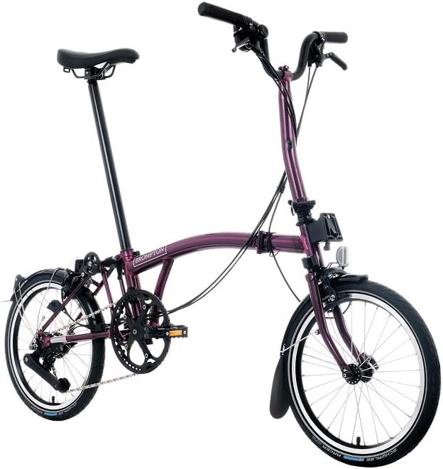 Brompton Folding Commuter Bike C Line 12-Speed | Compact, Lightweight, Urban Bike for Adults