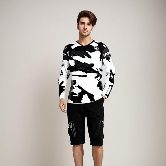 UGLY FROG Bike Wear Long Sleeve Men's Classic Fashion Cycling Downhill Jersey Sportswear Clothing