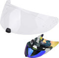 HJ-31 Shield Replacement Visor Fit for HJC i10 i70, Tinted Motorcycle Helmet Visor Motorcycle Helmet Accessories (Clear)