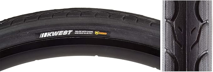 Kenda 700X35 Kwest K-Shield Bsk K193, Black/Black Skin 50-85 Psi