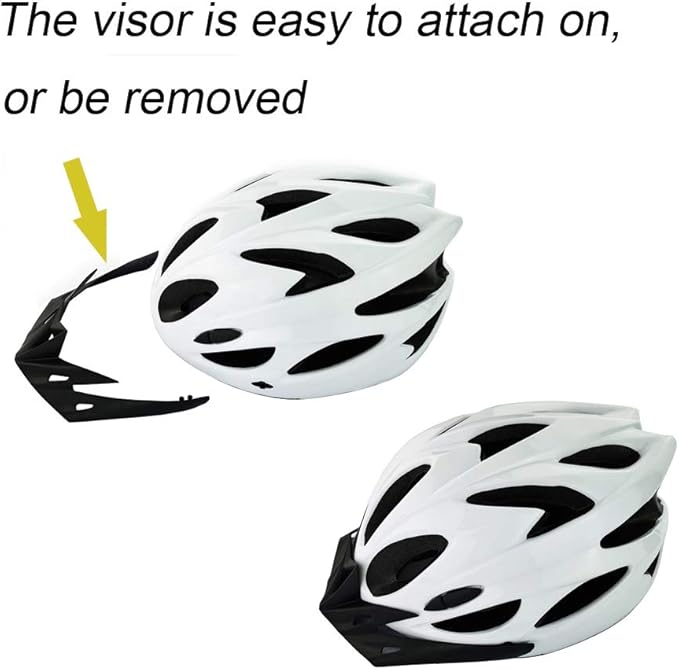 UPANBIKE Adult Bike Helmet - One-Piece Adjustable Safety Protection for Mountain & Road Bikes