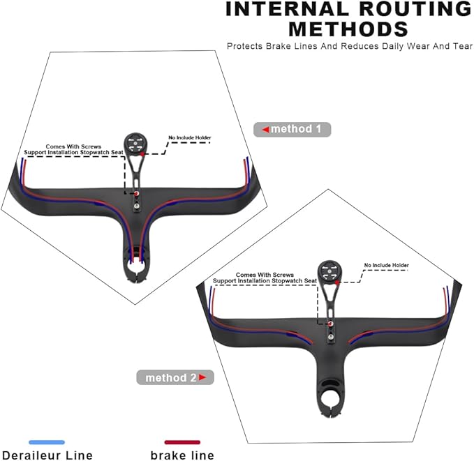 RXL SL integrated drop handlebar integrated stem handle bar flat integrated handlebar gravel bike drop handlebars carbon fiber handlebar 1-1/8"(28.6mm) road bike bars matte 420-100