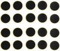 20 Pcs Bike Tire Patch Kit,Glueless Bike Repair Patch, Round Bike Tube Patches,Bike Inner Tube Repair Kit,Bike Patch Kit for Road and Mountain Bikes Tires and Tubes
