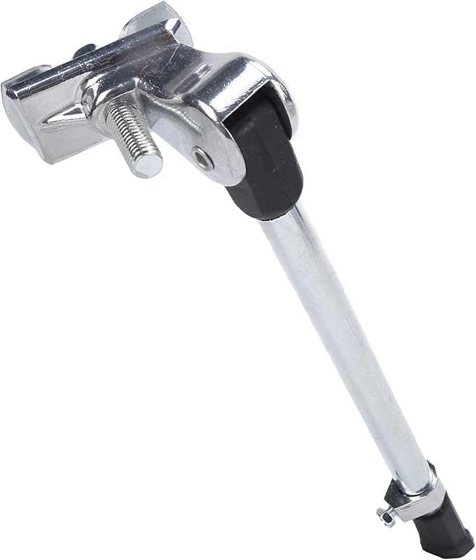 Adjustable Bike Kickstand, Aluminum Alloy Center Mount Bicycle Kickstands for 24‑27 Inch Road Mountain Bikes