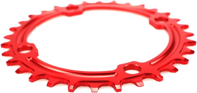 CYSKY 104 BCD Chainring 30T to 52T Narrow Wide Chainring with Sprocket Bolts for 1x Set-up Road Bike Mountain Bike BMX MTB Gravel Ebike