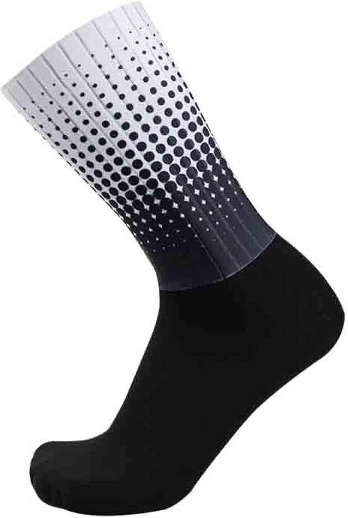 Aero Socks Silicone Non-Slip Breathable Comfortable and Durable Sports Cycling Socks one size 6-12