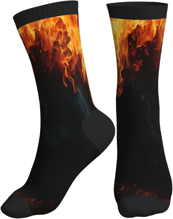 Crew Athletic Socks Funny Crazy Casual Sports Novelty Dress Socks for Women Men Running Hiking