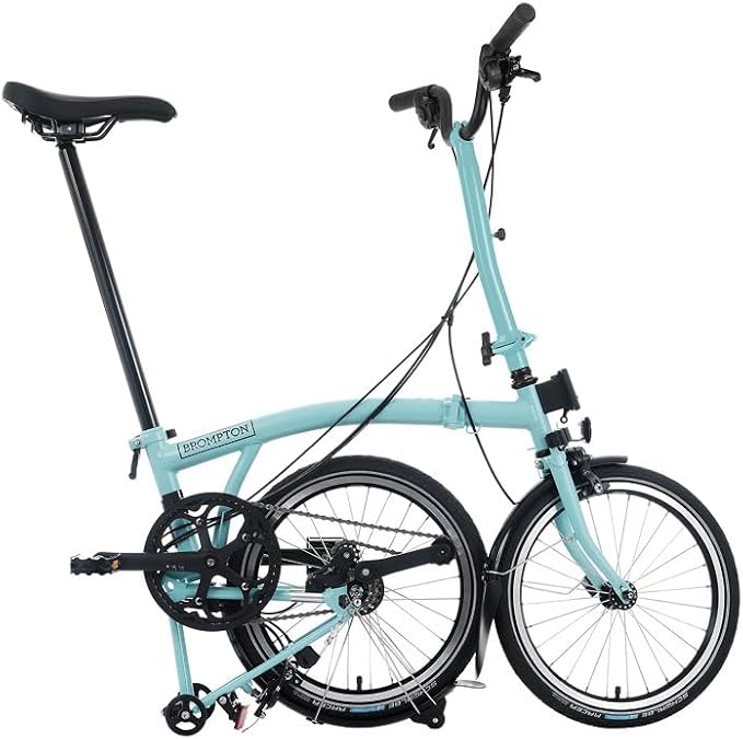 Brompton Folding Commuter Bike C Line 12-Speed | Compact, Lightweight, Urban Bike for Adults