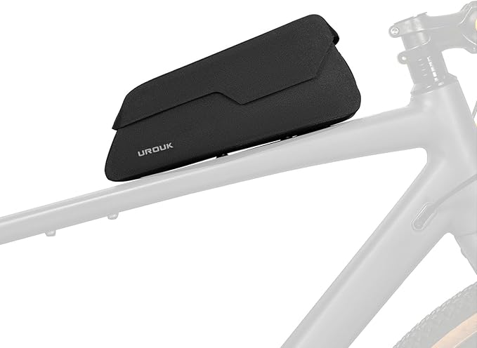 Bike Front Tube Bag Top Tube Bike Bag Tpu Waterproof Bicycle Top Tube Bag Magnetic Sealing 1l Bike Pouch for Mountain Road Bike