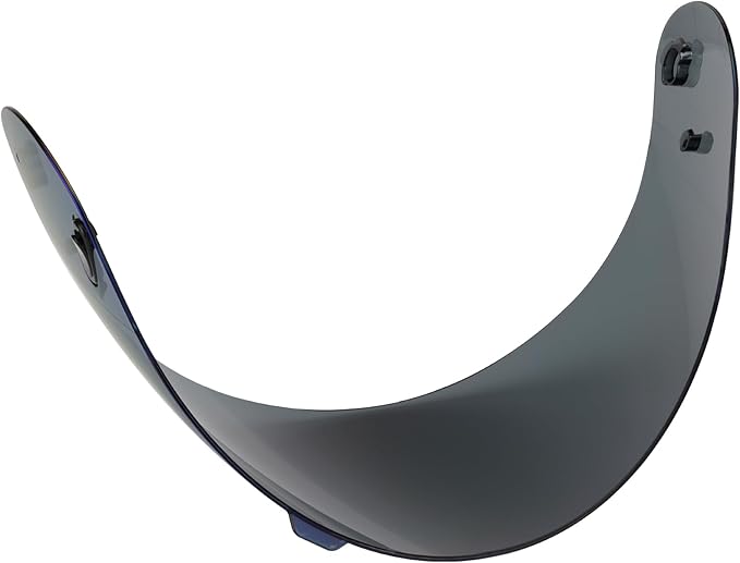 LKV HJ-09 Visor Replacement Face Shield Motorcycle Helmet Visor Anti-Scratch for CL-15 CL-16 CL-17 CL-SP CS-R1 CS-R2 CS-R3 FS-10 FS-15 IS-16 (Dark Tea Blue)