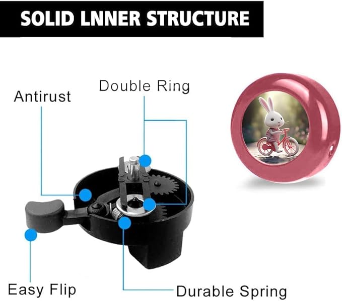 Bike Bell Aluminum Loud Sound Sound Bike Ring Horn Accessories