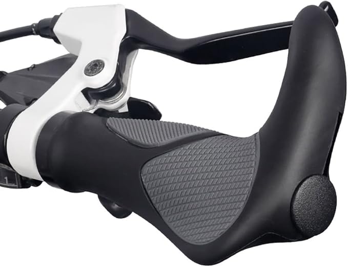 Bike Handlebar Grips, Soft Gel Inserts Shock Resistance Ergonomics Comfort Design,for MTB Bicycle Mountain Bike Grip