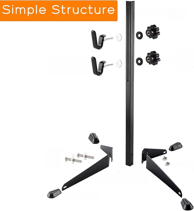 Bike Stand Floor, Seat Stay and Chain Stay Support Bicycle Stand Rack, Bike Stands for Indoor Storage