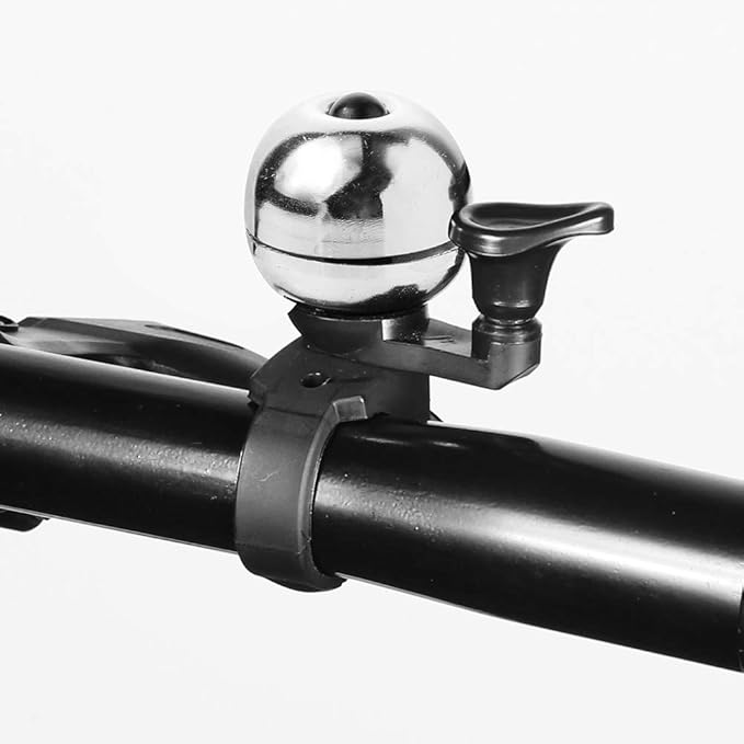 Accmor Classic Bike Bell, Adjustable Bicycle Bell Fits Any Bike Handlebar, Universal Bike Bell Loud Crisp Clear Sound Bike Bell for Adults Kids Bike