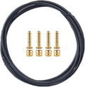 2.5M bicycle hydraulic brake line with olive connector insert, brake hose hydraulic disc brake hose repair kit with olive connector inserts accessories BH59