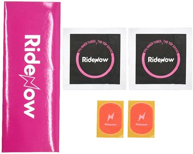 Bicycle Tire Repair Patch Kit For Ridenow For TPU Inner Tubes, Ultralight Transparent Puncture Fix Tool And Two Cleansing Wipes
