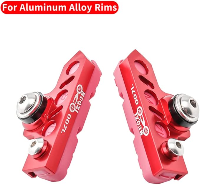 Bicycle C Caliper Extended Brake Pad (Set of 2) Bike Wear-Resistant Replaceable Aluminum Alloy Rim Brake for Road Bike,MTB,Folding Bike