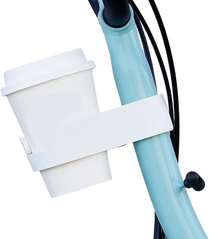 Folding Bike Cup Holder Quick Release, Sturdy Design, Bottle Mount for Commuters & Cyclists Bike Cup Stand