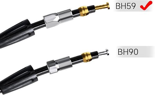 20 PCS Brake Olive and Barb Kit - Bike Brake Olive and Brass Connecting Insert Kit for Shimano BH59/BH90 Hydraulic Disc Brake Hose