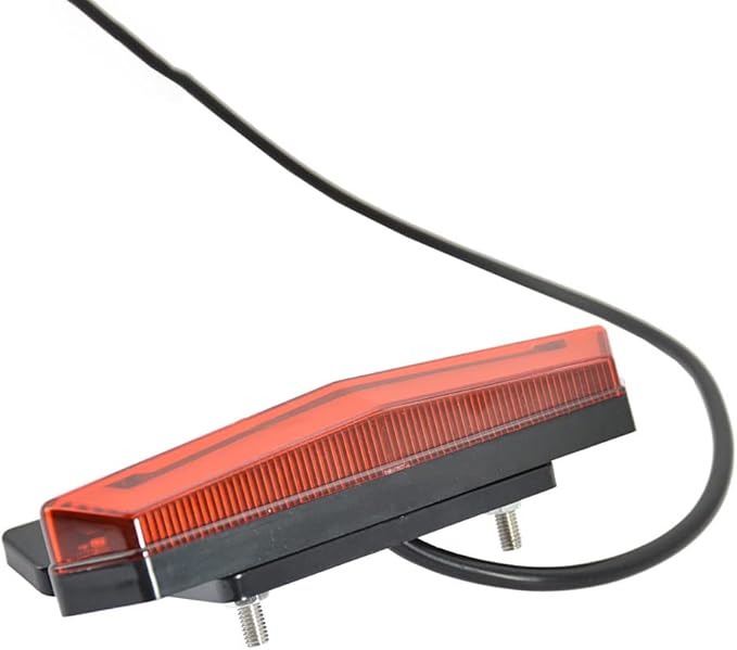 Bike Headlight-Taillight Combinations -24V to 48V E-Bike Headlight Turn Signal Rear Light with Switch,Front Rear Warning Lights Kit for Electric Bike Scooter