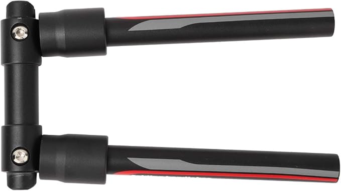 Keenso Foldable Bike Handlebar, Quick Release Mountain Road Handlebar, Mountain Scooter DIY Replacement Accessory, Repair Hardware Tools, for Cycling, Urban Commuting, Travel, Daily Use