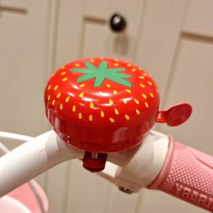 Bike Bell for Kids & Adults, Cute Bicycle Bell with Loud Crisp Sound, Cycling Accessory for Most Bikes, Durable Adjustable Size Easy to Install