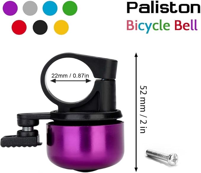 Bike Bell Bicycle Bell Crisp Sound for Adults Kids Boys Girls