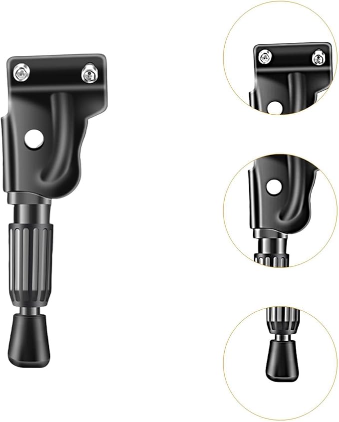 Kids Bike Kickstand Single Leg Kickstand Easy to Install Parking Stand Boys Girls Non Slip Replace Accessories Leg Kick Stand