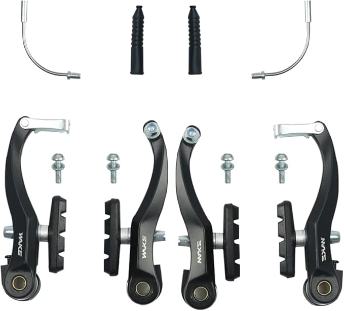 FOMTOR Bike Brake C Brake Caliper Set Bicycle Rear & Front Brakes Kit Aluminum Alloy Side Pull Brake for MTB Mountain Bike, Road Bicycle(1 Pair)