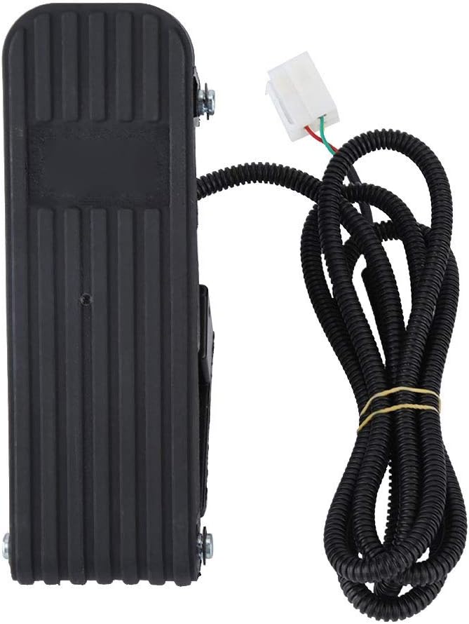 Brake Pedal Electric Vehicle Foot Accelerator Pedal Throttle Speed Control, Universal Brake Foot Pedal for Electric Bikes E-Bike, Dirt Bike, Scooters, Kart, ATV, Electric Tricycle